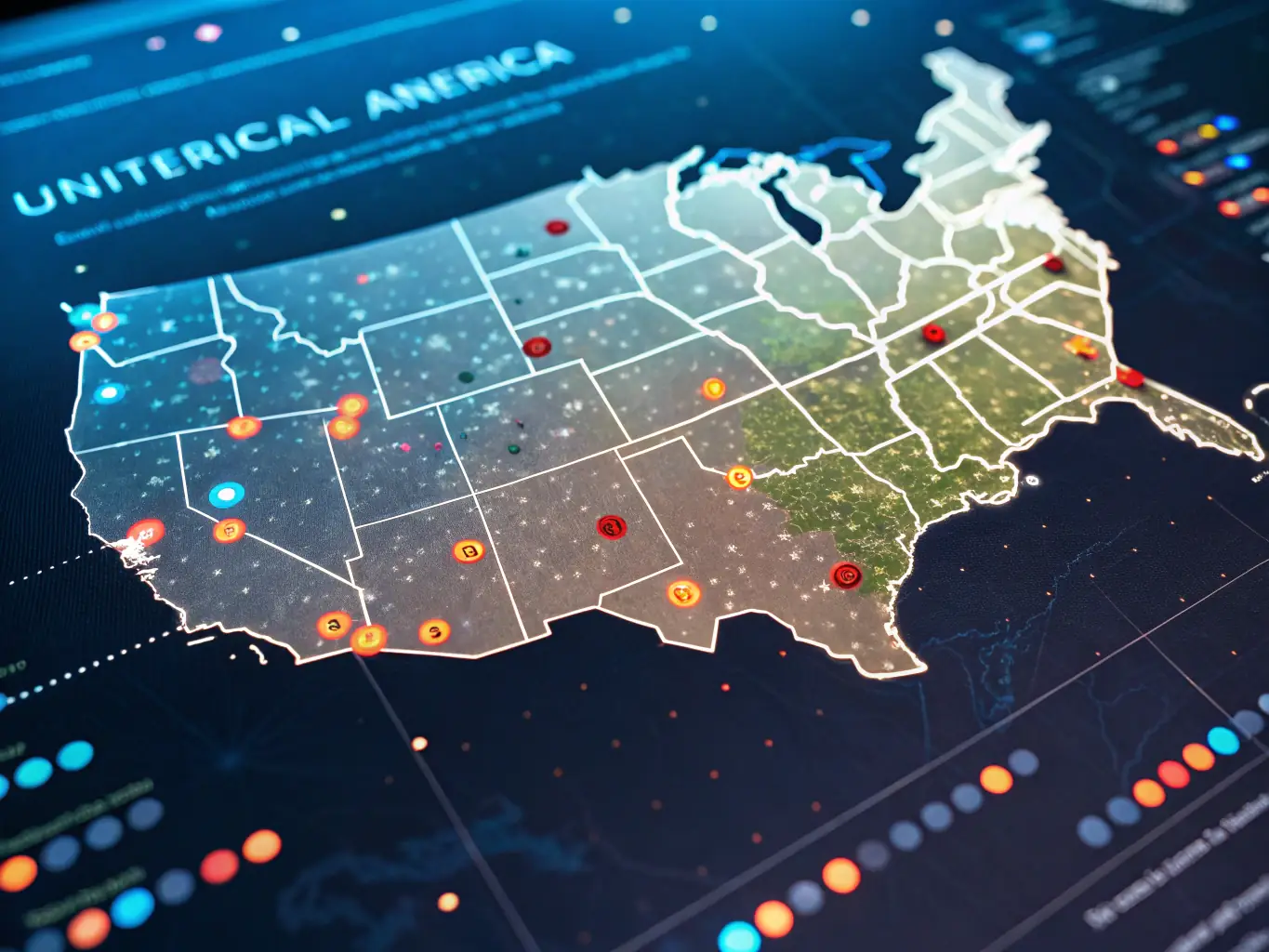 An image showcasing a map of the United States with highlighted areas indicating Cabling Atlanta's nationwide service coverage, emphasizing the company's extensive reach.
